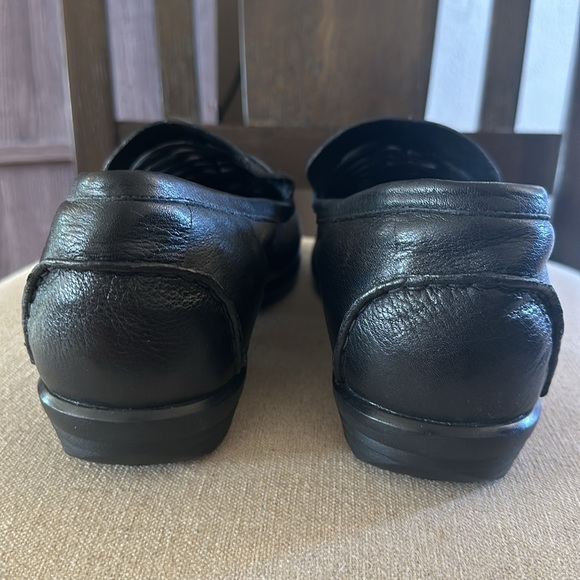 Aetrex Women’s Leather Slip On Loafers Flats Black Size 13XW Wide - Picture 6 of 9